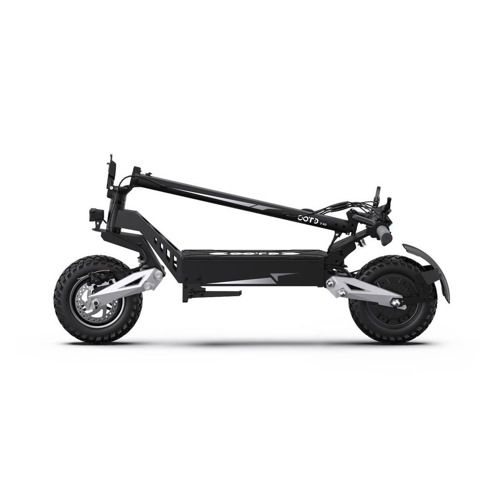 OOTD T10 Multi Terrain Folding Electric Scooter 48V18Ah Battery 500W Motor 11 Inch Road Tires Outdoor Riding E-Scooter For Adult