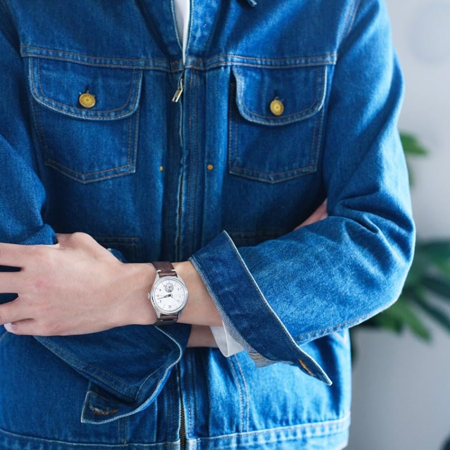 Автоматические часы TS2204A Оранжевые [Налог] Мужские