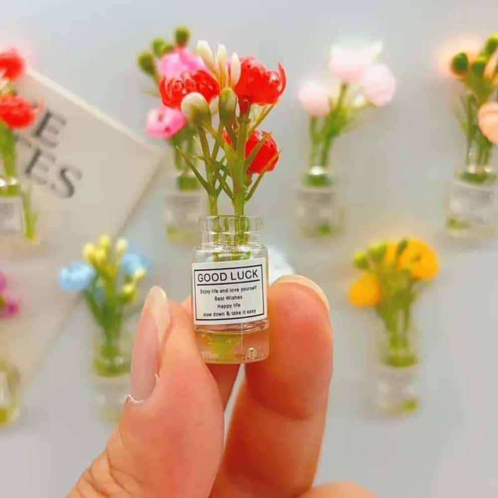8pcs Mini Small Vase Magnets Cute Fun Refrigerator Accessories Refrigerator Magnets Holiday Gift