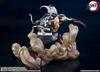 TAMASHII NATIONS Figuarts ZERO Demon Kimetsu No Yaiba Tengen Approximately PVC and ABS Painted Finished Figure Slayer Uzui, 140mm,