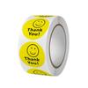 Smiley Face Sticker Kids Reward Sticker Yellow Dots Labels Happy Smile Face Sticker Kids Toys School Teacher Student