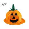 School Art Show Headgear Halloween Pumpkin Hat for Kids Adults Funny Plush Universal Fit Cap Witch Party Costume Cosplay Stage Performances