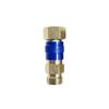1pcs Brass Quick Connect Coupler M16x1.5 For Oxygen Acetylene Propane Gas Welding Cutting Hose Fitting Red Blue Safety Adapter
