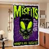 M-Misfits Hot 1 Piece Of 150X180Cm Printed Shower Curtain Partition Bathroom Waterproof And Mold Resistant
