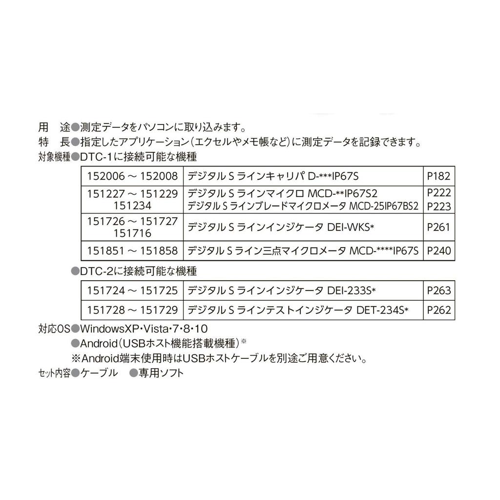 Кабель передачи данных Niigata Seiki SK S line DTC-2