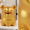 Копилка Свинка Блестящая Золотая Свинья Настольная для Детей