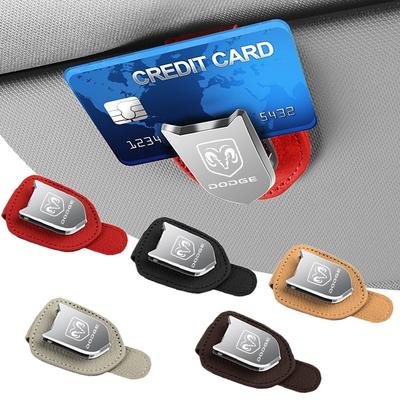 Автомобильный солнцезащитный козырек, бокс для очков, зажим для солнцезащитных очков, держатель для карт и билетов, подставка для Journey Caliber SXT DART Challenger RAM Charger Avengr, аксессуары
