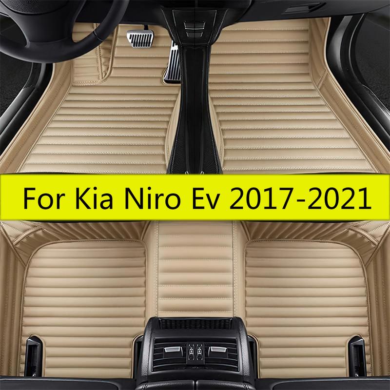 Для Kia Niro Ev 2017 2018 Автомобильные коврики Автостайлинг Аксессуары для интерьера Защита Водонепроницаемые ковры