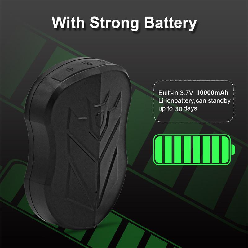 New 4G Waterproof ST-915 10000mAH Battery GPS Tracker Vehicle Track Locator Magnet Long Standby Real Time Position APP