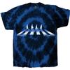 The Beatles Unisex Adult Abbey Road Crossing Gradient Dip Dye T-Shirt