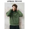 UR Men's Retro Street Washed Distressed Hooded Sweatshirt