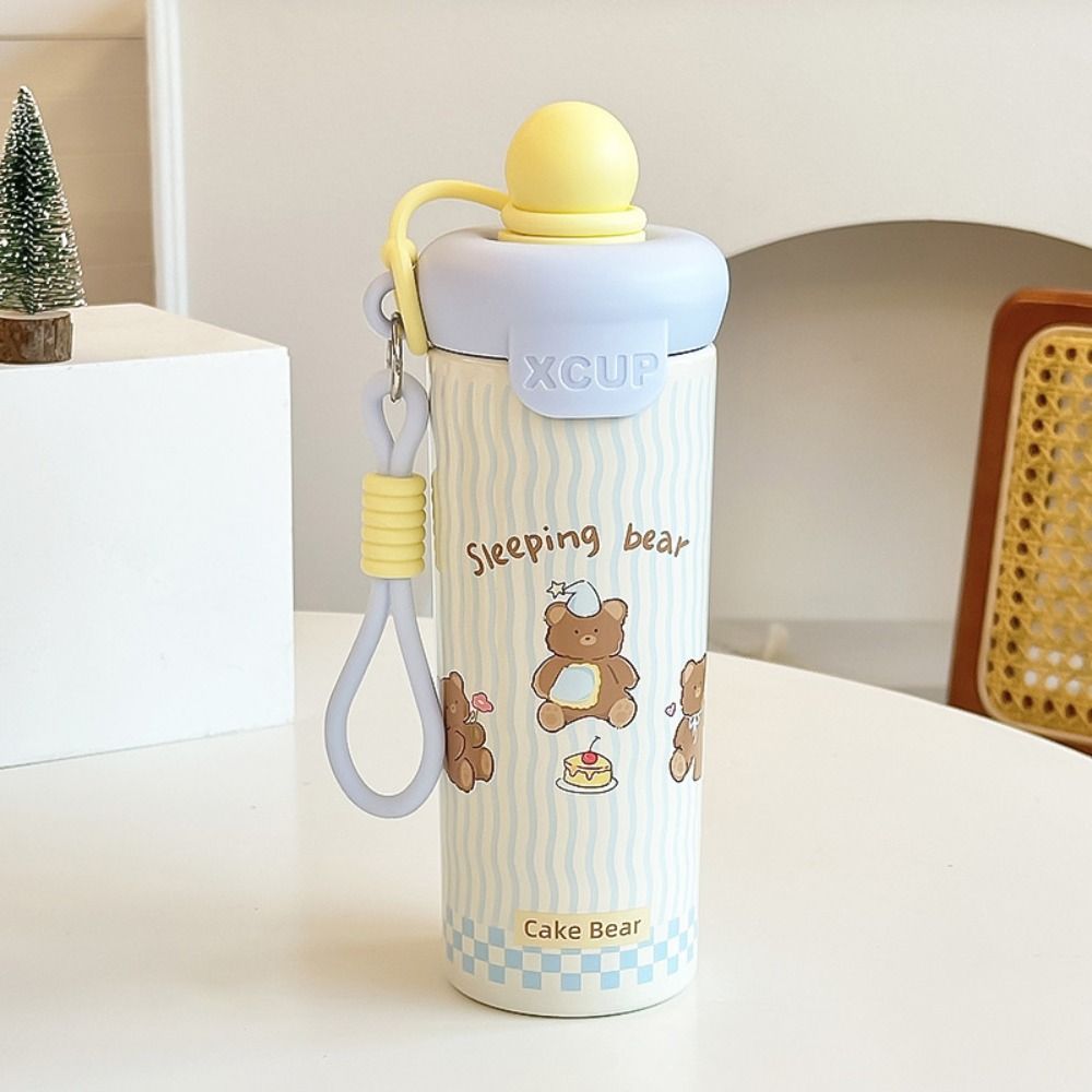 316 Stainless Steel Thermos Bottle 600ml Vacuum Flask Cold Beverages Cups  for Student Children