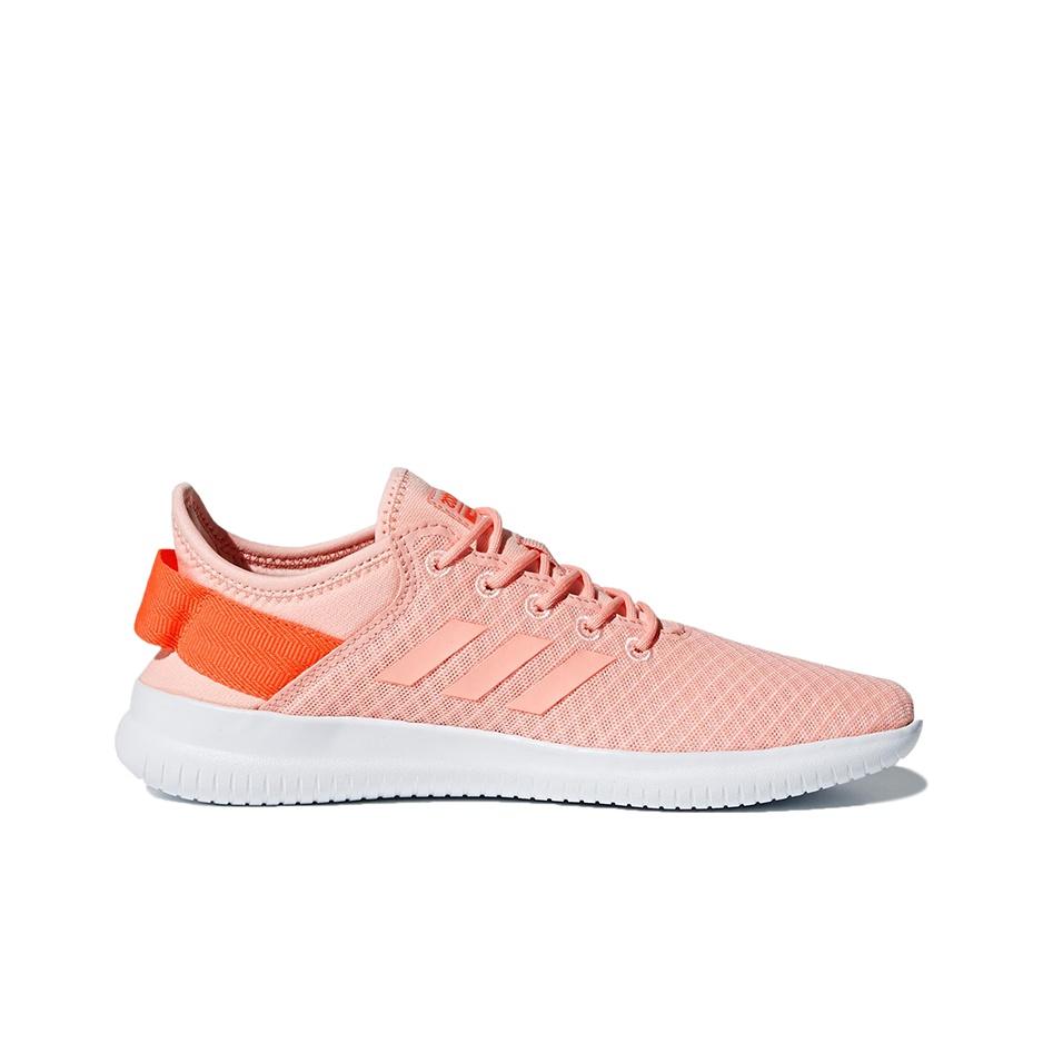 adidas Neo Qtflex Изысканные Ретро Прочные Легкие Низкие Повседневные Кроссовки для Бега Женские кроссовки Кораллово-розовый DA9445