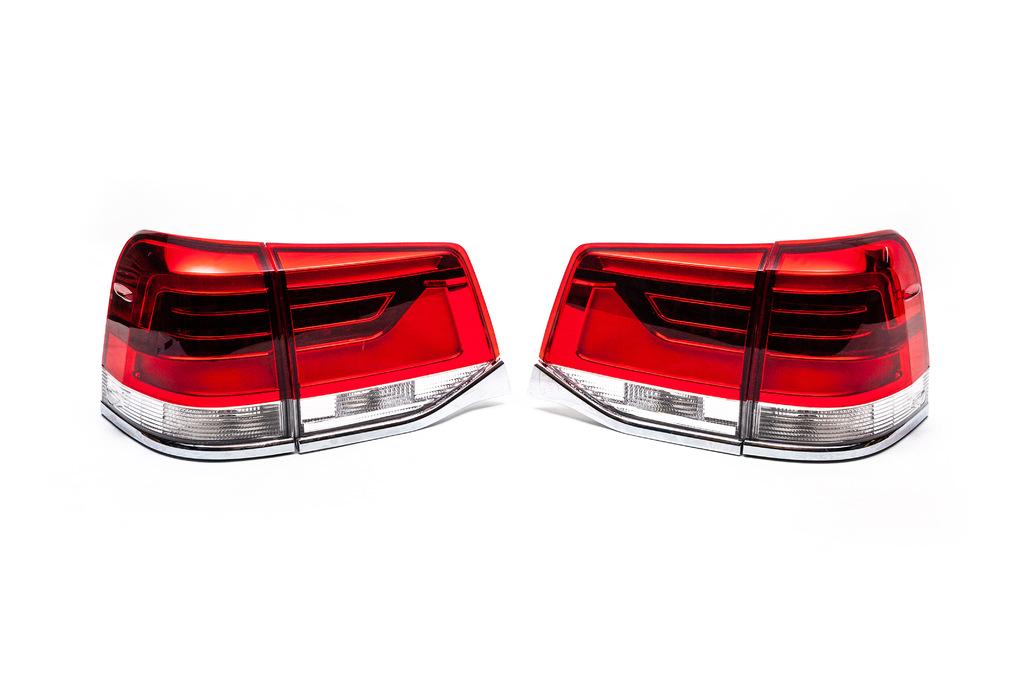 Задние фонари 2016-2021 (OEM стандарт) Задний левый наружный фонарь (на крыло) для Toyota Land Cruiser 200