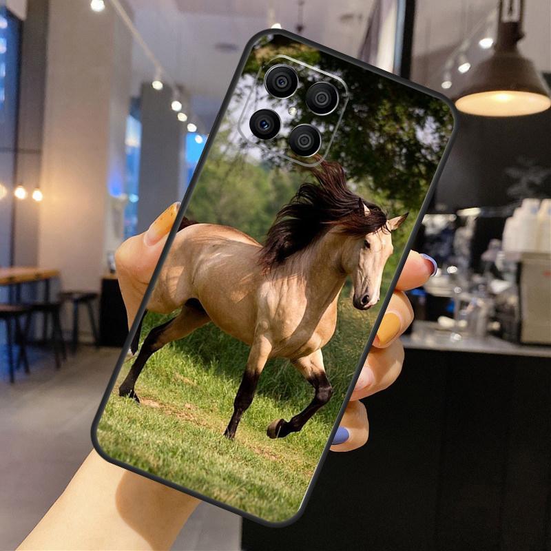 Чехол для телефона с лошадью для Huawei P30 P20 P40 Lite P50 Pro P Smart 2019 Nova 5T Honor 50 X8 X9