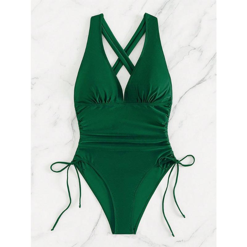 Женское бикини, сексуальный купальный костюм с высокой талией, пляжный купальник, женский летний купальник