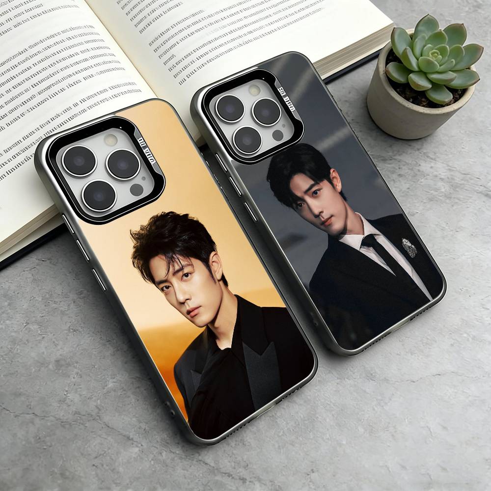 S-Sean Xiao Xiaozhan Phone Case For iPhone 17,16,15,14,13,12,11 Plus,Pro Max,XS,Colorful Silver Phone case Funda Cover