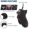 IFYOO V-one Wired USB Game Controller Gamepad Joystick (Windows XP/7/8/10) & Steam & Android & PS3 - [Red]