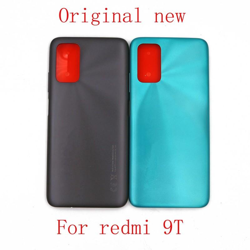 Plastic Battery Back Cover for Xiaomi Redmi 9T, Housing with Volume Button, Rear , Replacement Part,