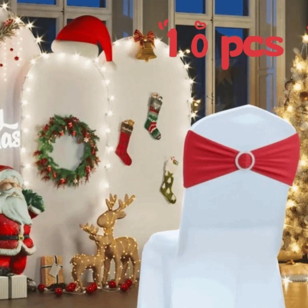 10 шт. Элегантные Банты-Ленты для Стульев Декоры Свадебное Украшение Пряжка Задняя Завязка Ленты Дом