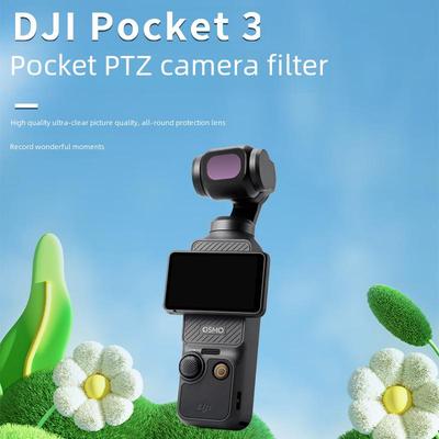 Фильтры DJI Osmo Pocket 3: Широкоугольные макрообъективы с поляризацией PL для камер третьего поколения