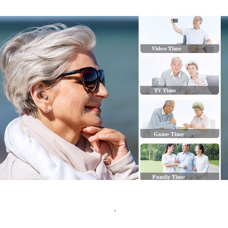 Перезаряжаемый мужской аудиофон, мини-невидимый усилитель звука, слуховой аппарат CIC Aide, цифровой скрытый слуховой аппарат для женщин, глухой аппарат