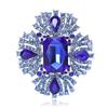 Luxury Crystal Glass Brooch Fashion High-End Temperament Clothing Brooch Diamond Pin