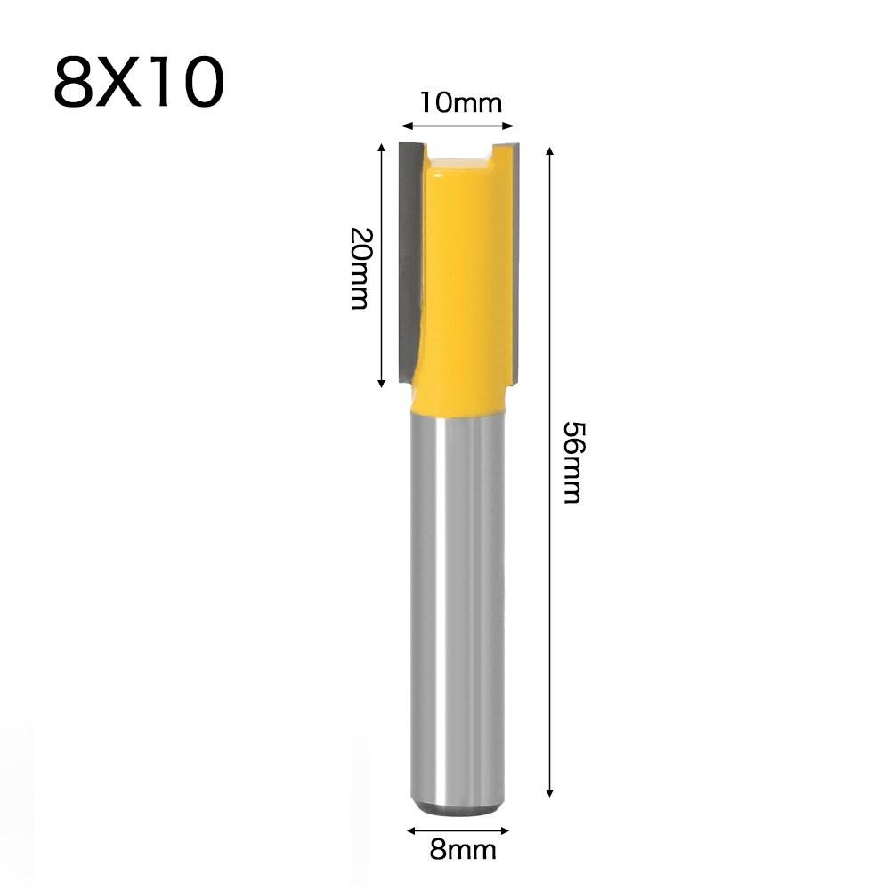 Прямая фреза для фрезера Инструмент для деревообработки 1 шт.