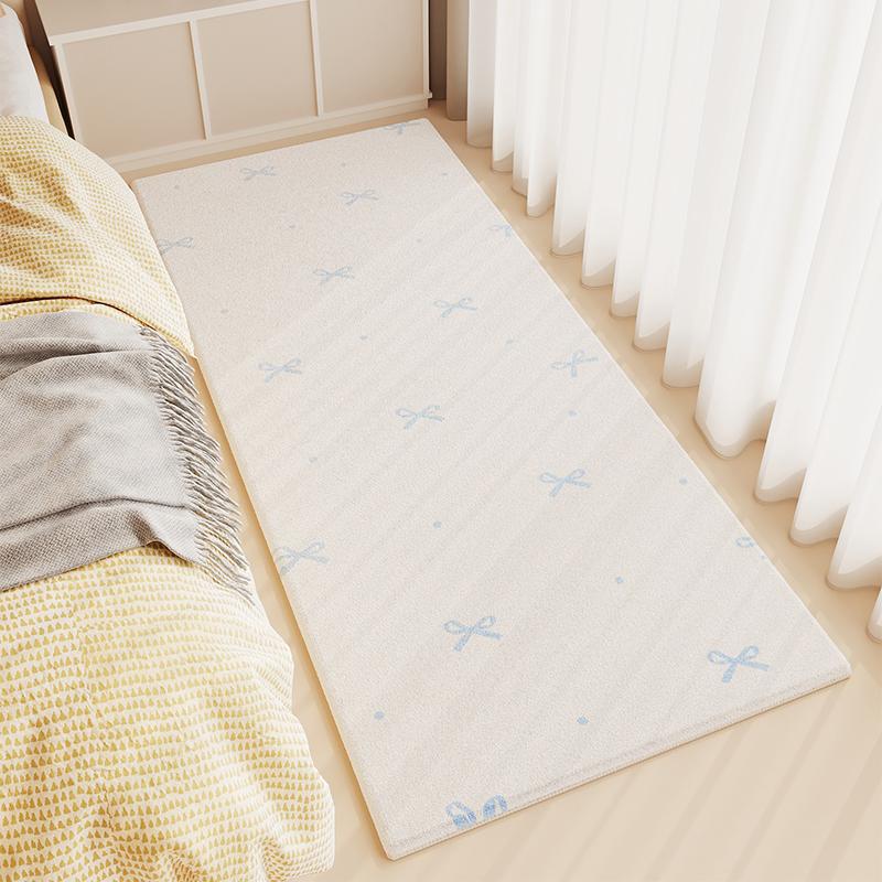 Ковер для спальни Маленький Свежий Ковер для гостиной Чайный столик Комната девочки Украшенный Мягкий Звукоизолированный Эркер Домашний ковер