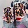 Модный прозрачный чехол для мобильного телефона Becky G для Samsung Galaxy S25 S24 S23 S22 S21Plus FE Ultra Красочная крышка