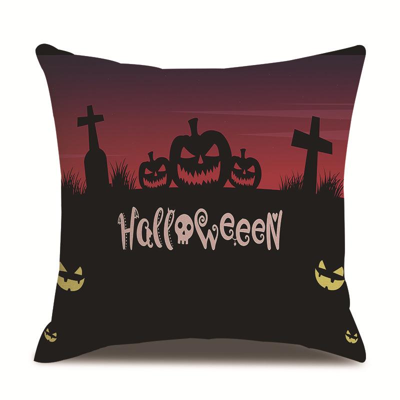 Хэллоуин Льняная Наволочка Наволочка с Принтом
