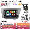 Android 13 LHD Car Radio для Seat Leon 2 MK2 2005 - 2012 Мультимедийный проигрыватель Стерео Беспроводной Carplay GPS RDS 4G Головное устройство 2 din