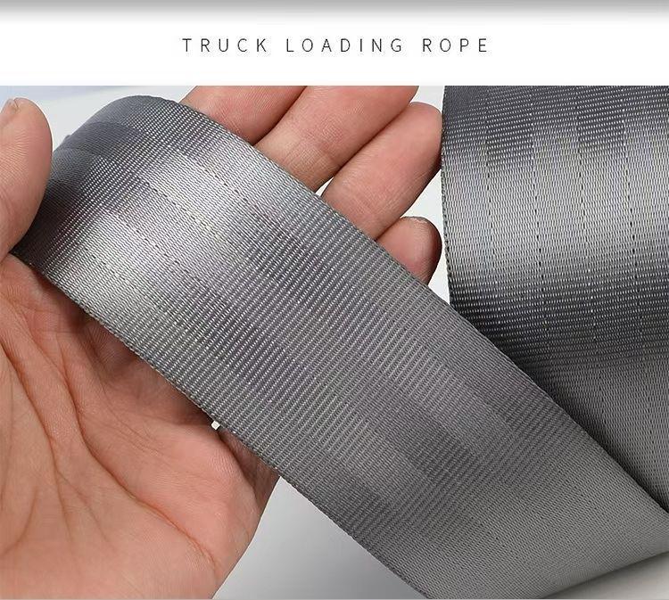 High-Strength Gray Polyester Car Hoisting Sling with Stacking Door