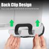 Car Sunglasses Holder Car Glasses Box Sun Visor ABS Storage Case Anti-Scratch Eyeglasses Protection Box Car Interior Accessories