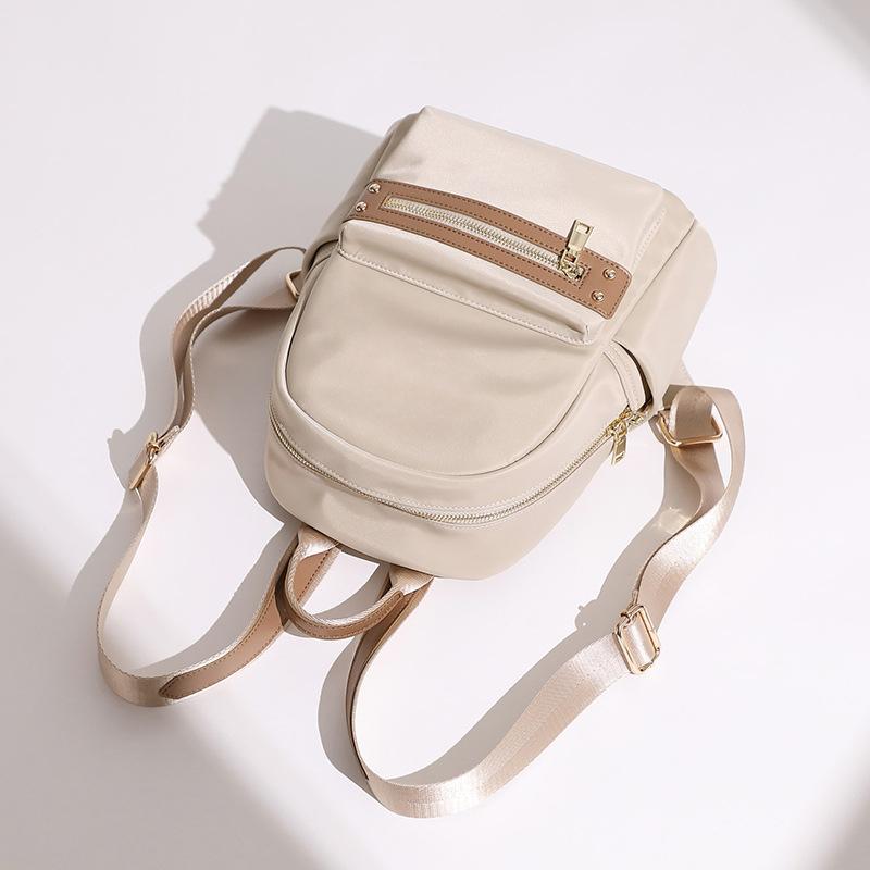 High Appearance Level Lightweight Backpack for Women Simple Everything Stylish Women Backpack Oxford Cloth Commuter Travel Mini