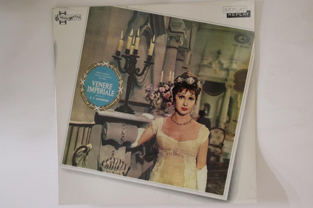 LP Record OST, ANGELO FRANCESCO LAVAGNINO - Venere Imperiale RP013 INTERMEZZO 1987 Italy Soundtracks & Musicals Used