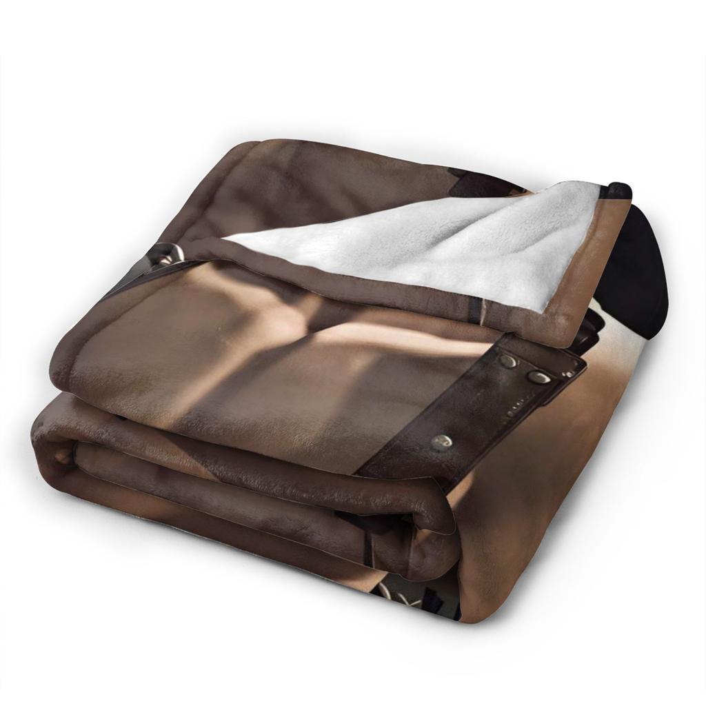 Leon Kennedy Cozy Blanket Trend Travel Throw Blanket Living Room Flannel Bedspread Sofa Bed Cover
