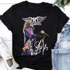 Футболка Aerosmith Steven Tyler с автографом S-5XL Унисекс Футболка с принтом