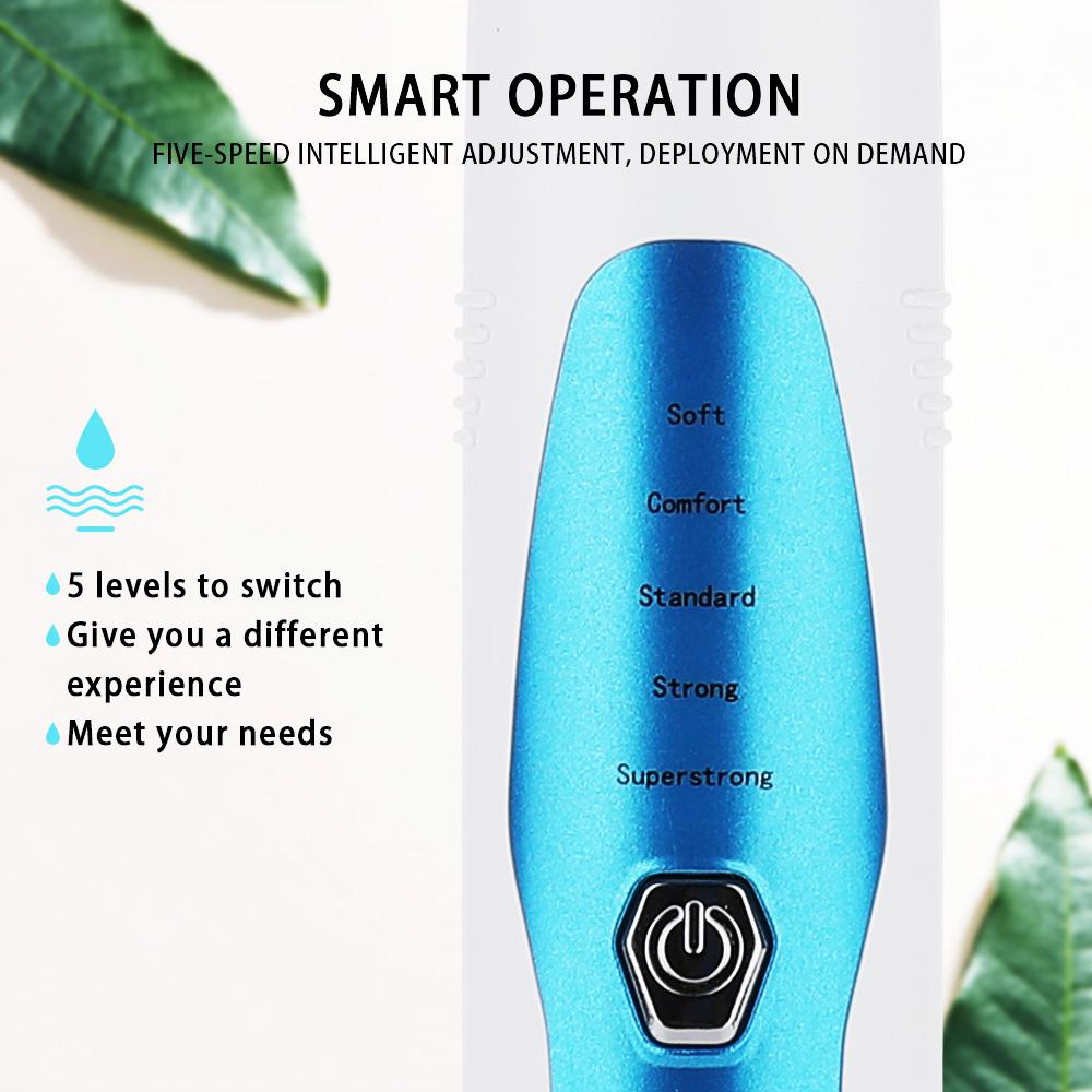 Портативный стоматологический скалер, ультразвуковой инструмент для удаления зубного камня, электрический звуковой инструмент для удаления пятен, зубного камня, налета, очиститель для путассы