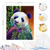 Frame Diy Painting By Numbers Colorful Panda Kits Animals Picture Acrylic Paint With Numbers On Canvas For Home Art Decors 40x50