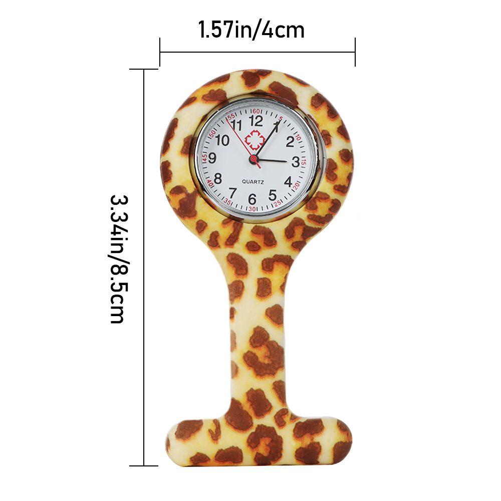 Unisex Multi Colors Gift Lapel Watches with Second Hand Fob Clip On Nursing Nurse Watch