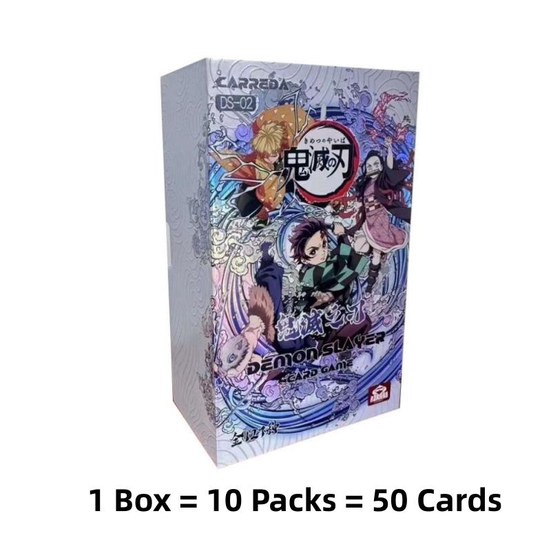 Официальный Kimetsu no Yaiba Том 7 Танджиро Незуко TCG Коллекционные Карты Бустерная Коробка Оригинальные Аниме Коллекционные Предметы Подарки для Фанатов