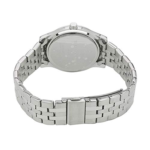 The Clock House MBF5002-BK1A Мужские стильные деловые и формальные аналоговые водонепроницаемые наручные часы, черные