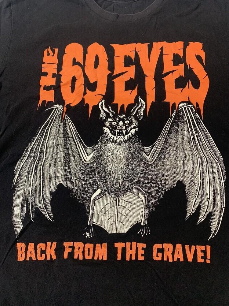 THE 69 EYES BACK FROM THE GRAVE CONCERT US TOUR 2019 T-Shirt Unisex Tee Bo1004 Unisex T-Shirt