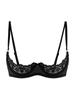 Womens Sheer Floral Lace Underwired Bra Underwear Adjustable Strap Unlined Brassiere Lingerie