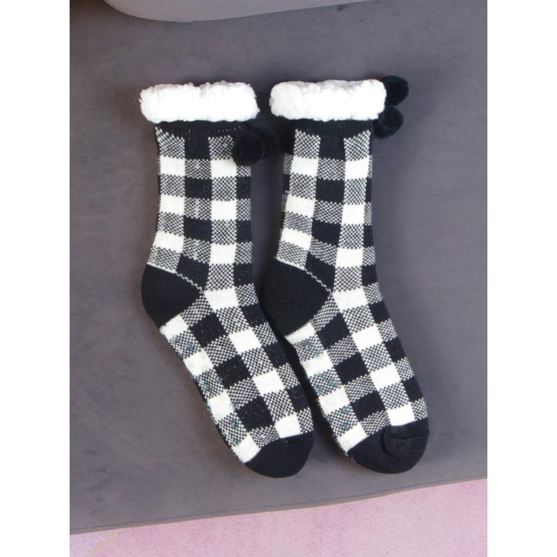 Indoor Floor Socks, Couple's Velvet Snow Socks, Sleeping Socks, Carpet Socks, Slipper Socks, Ladies' Socks