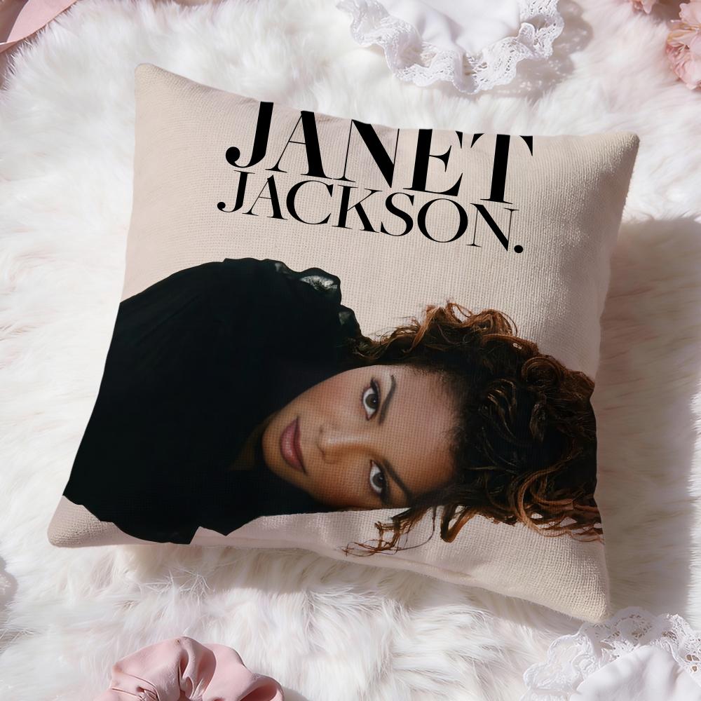 Милая Наволочка J-JanetS J-JacksonS Премиум Комфорт Двусторонняя Наволочка - Дизайн "Два в Одном" для Любой Комнаты и Салона Автомобиля