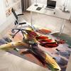 1pc One Punch Man Saitama Print Area Rug - Soft, Washable Non-Slip Indoor Mat, Living Room, Home Office Decorative Rug,Office Decorative