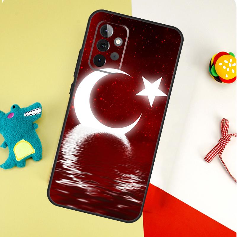 Чехол для телефона Samsung Galaxy A22 A32 A52 A54 A34 A14 A55 A35 A15 A53 A33 A13 A05 A06 A16 с изображением флага Турции и Ататюрка