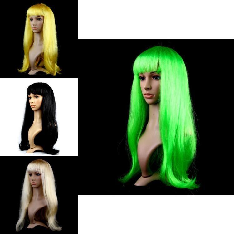 Vibrant Anime Cosplay Hot Multicolor Synthetic Hair Wig Ideal For Costume Events And Parties